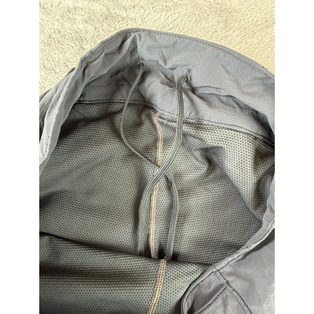 Athleta Womens Tennis Skirt Skort Size 6 Gray Golf Zipper Pockets